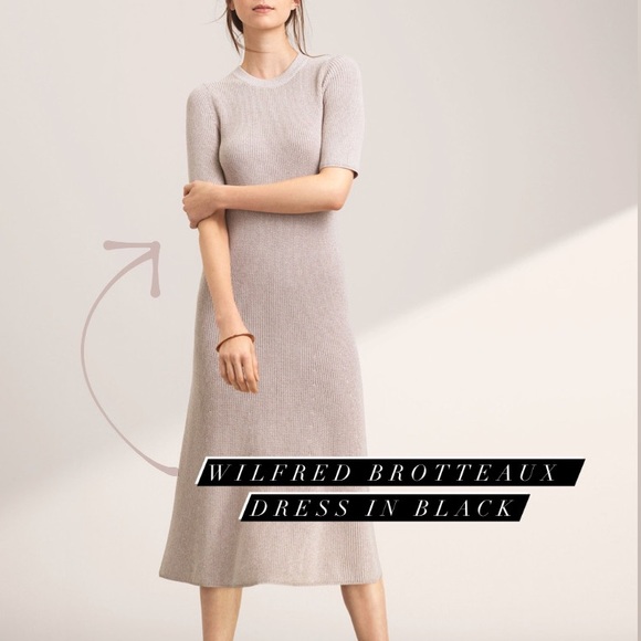 Aritzia Dresses & Skirts - Aritzia Wilfred Brotteaux Knit Mermaid Dress